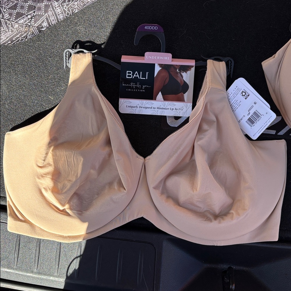 Bali Women’s Full Figure Soft Cup Beautifully You Underwire Minimizer Bra Taupe - Picture 5 of 6